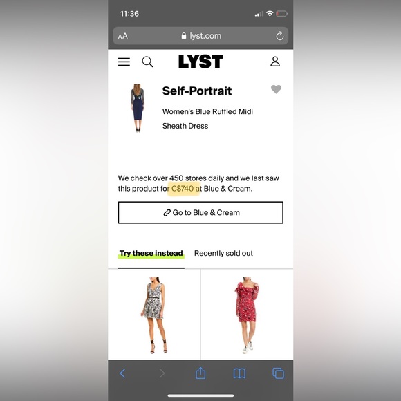 Self-Portrait Cutwork Ruffle Dress - Picture 6 of 8